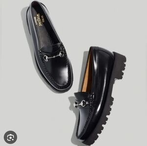 G.H. Bass & Co. Black Loafers